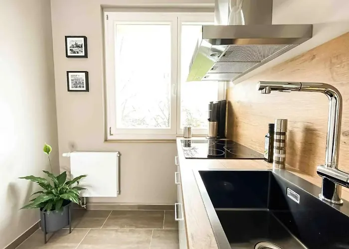 Modernes, Mediales Apartment, Naehe Der Neuen Leipziger Messe, Bis Vier Personen Лейпциг